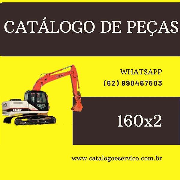 CATÁLOGO DE PEÇAS ESCAVADEIRA 160X2  LINK-BELT
