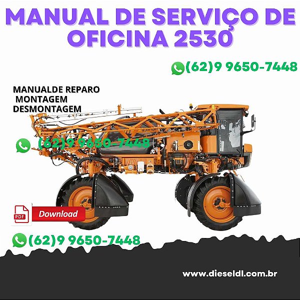 MANUAL DE SERVIÇO DE OFICINA ELÉTRICOS UNIPORT 2530  JACTO
