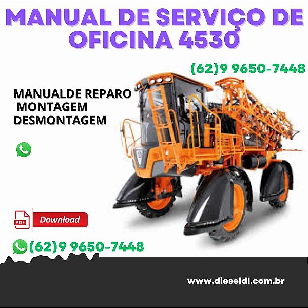 MANUAL DE SERVIÇO DE OFICINA ELÉTRICOS  UNIPORT 4530 JACTO