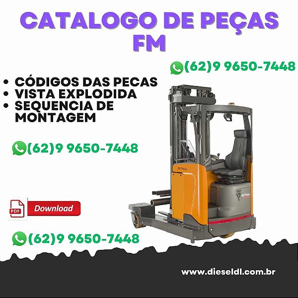 CATÁLOGO DE PEÇAS EMPILHADEIRA  FM STILL