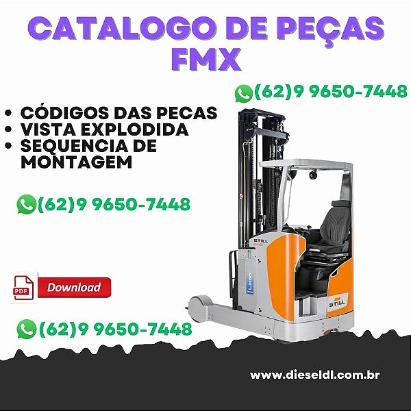CATÁLOGO DE PEÇAS EMPILHADEIRA  FMX STILL