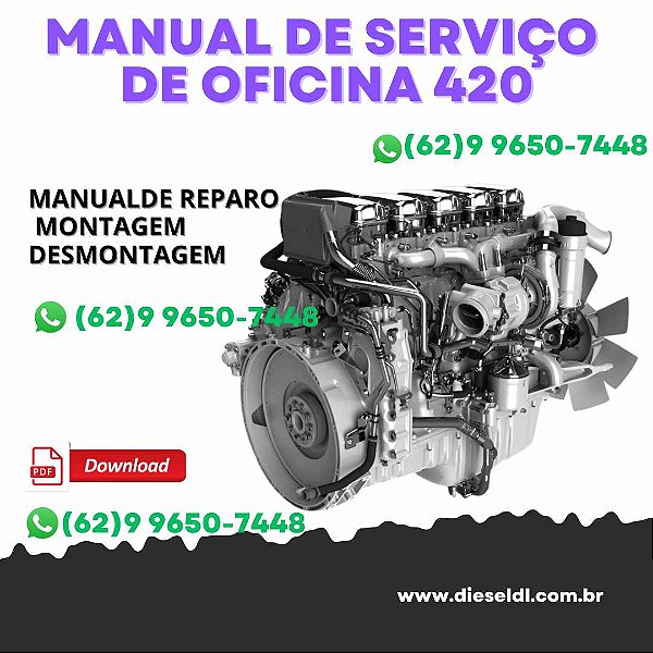 MANUAL DE SERVIÇO DE OFICINA MOTOR 12 LITROS SCANIA