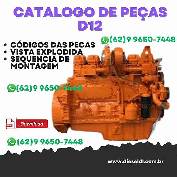 CATÁLOGO DE PEÇAS  MOTOR DC12 DL12 SCANIA