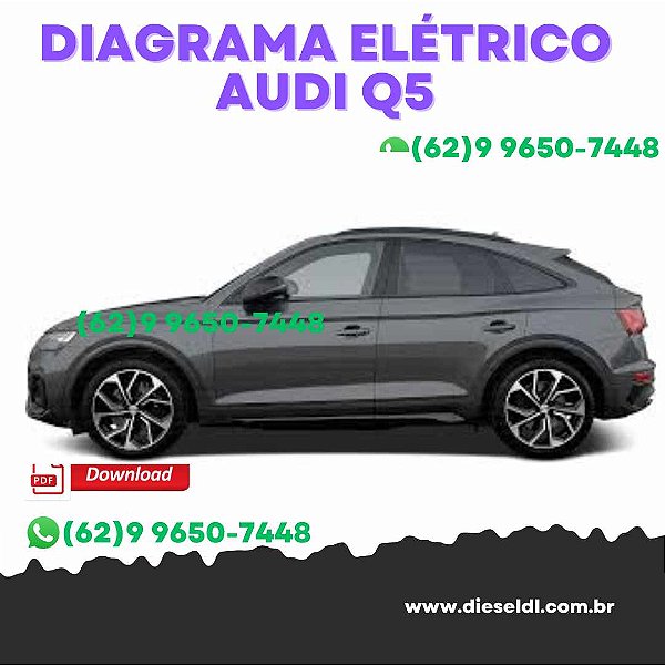 MANUAL SISTEMA ELÉTRICO  AUDI Q5 (FY, FYB) - 2017 a 2020