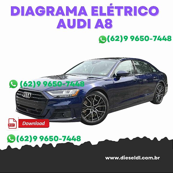 MANUAL SISTEMA ELÉTRICO  AUDI A8 (D5/4N,4N2,4N8) - 2018-2020