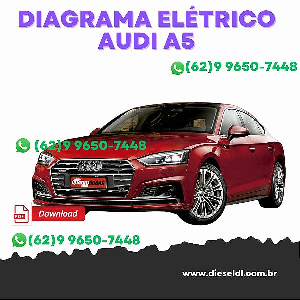 MANUAL SISTEMA ELÉTRICO  AUDI A5 (F5-F53-F57-F5A) - 2016 a 2020
