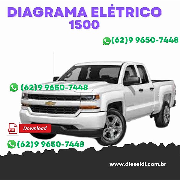 DIAGRAMAS ELÉTRICOS CHEVROLET SILVERADO 1500 - 2017