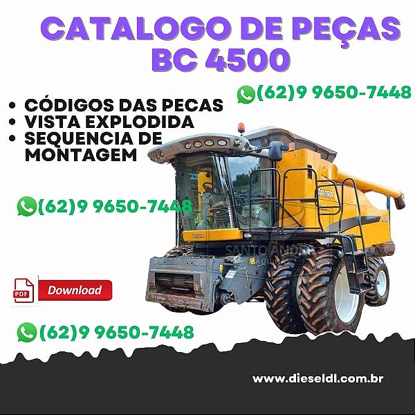 CATÁLOGO PEÇAS COLHEITADEIRAS  BC 4500 VALTRA