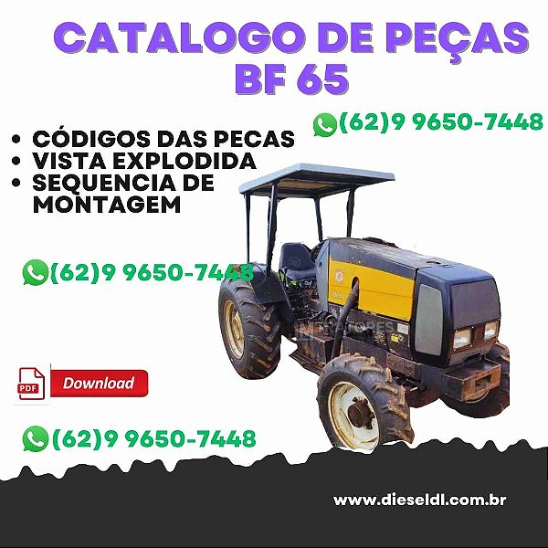 CATÁLOGO PEÇAS TRATOR BF 65 VALTRA