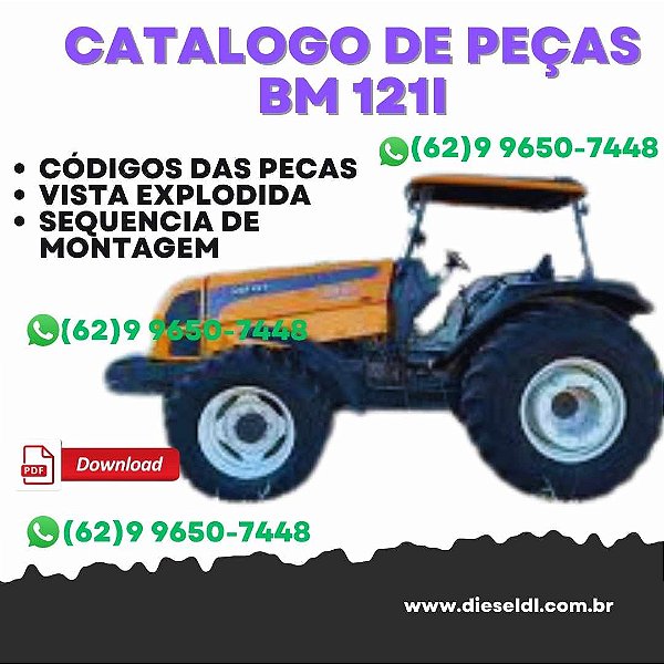 CATÁLOGO PEÇAS TRATOR BM 125i VALTRA