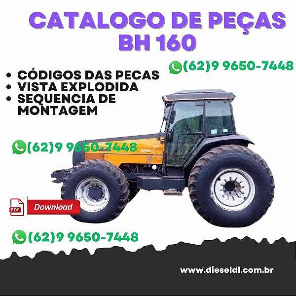 CATÁLOGO PEÇAS TRATOR  BH 160 GI IVALTRA