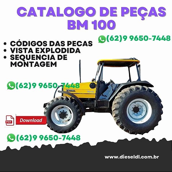 CATÁLOGO PEÇAS TRATOR  BM 100 GI VALTRA