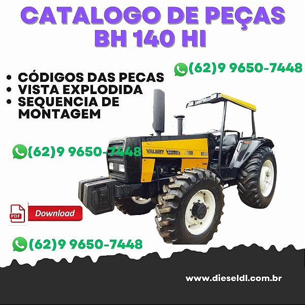 CATÁLOGO DE PEÇAS TRATOR  BH 140 HI  GI VALTRA