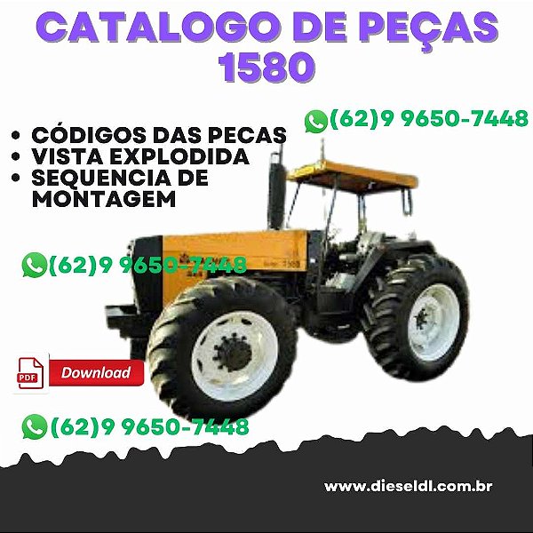 CATÁLOGO DE PEÇAS TRATOR  1580 MWM GI VALTRA