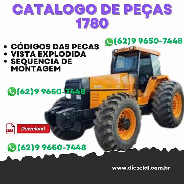 CATÁLOGO DE PEÇAS TRATOR  1780 MWM GI VALTRA