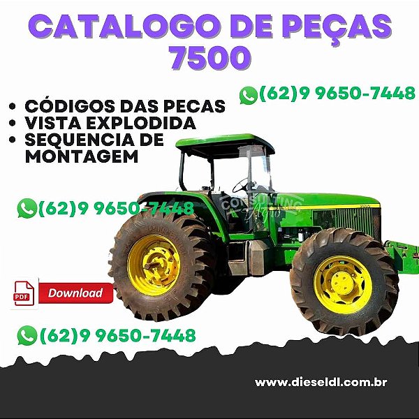 CATÁLOGO DE PEÇAS TRATOR 5700 JOHN DEERE