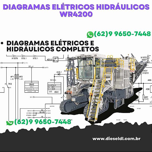 Diagramas Elétricos e Hydráulicos Wr4200 Wirtgen