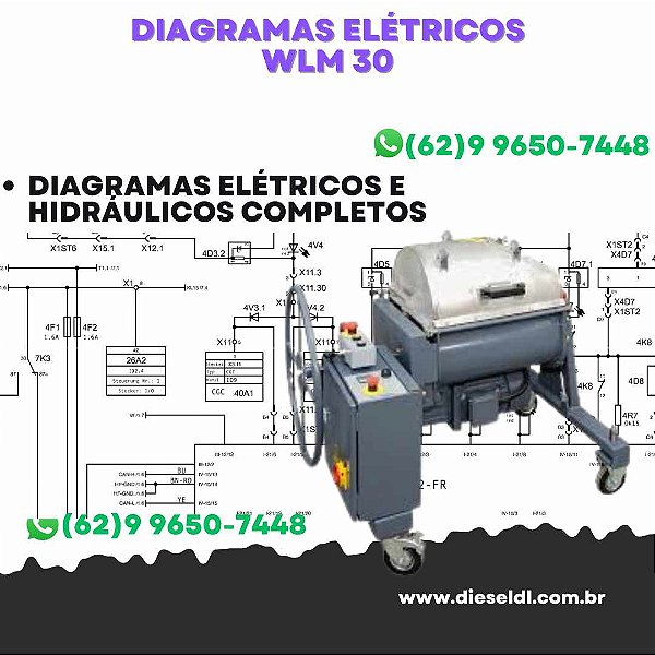 Diagramas Elétricos WLM 30 Wirtgen