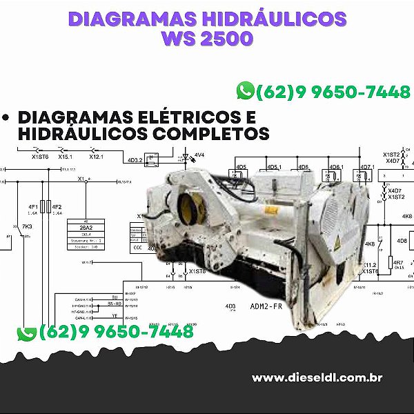 Diagramas  Hydráulicos RACO 350 Wirtgen