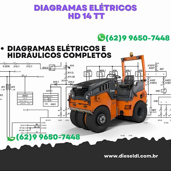Diagramas Elétricos HD 14 TT  HAMM