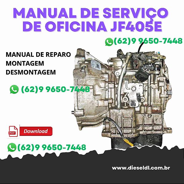 MANUAL DE SERVIÇOS DE OFICINA   TANSMISSÃO JR405E JATCO
