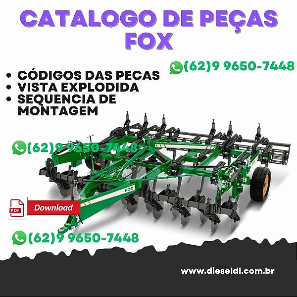 CATÁLOGO DE PEÇAS   FOX STARA