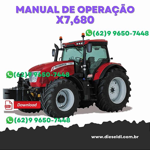 MANUAL DE OPERAÇÃO INTERIM X7.660 - X7.670 - X7.680 TIER 4  MCCORMICK