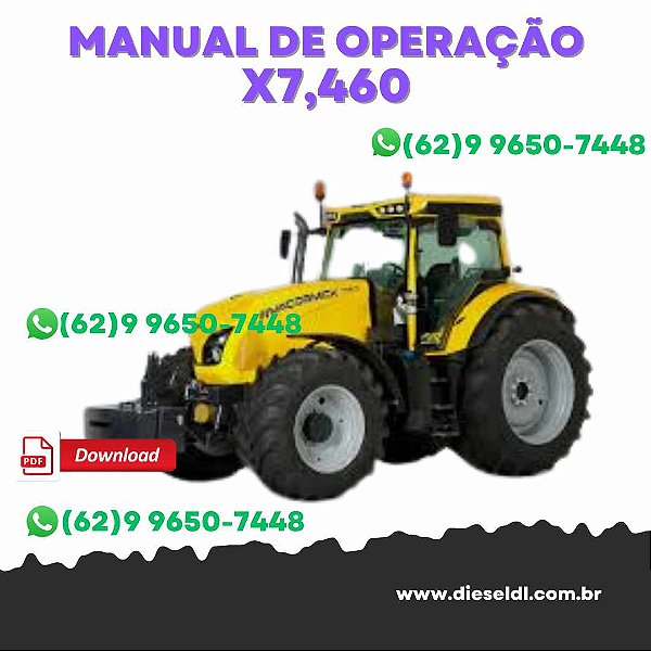 MANUAL DE OPERAÇÃO INTERIM X7.440 - X7.450 - X7.460 Tier  MCCORMICK