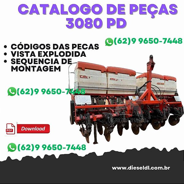 CATÁLOGO DE PEÇAS  PLANTADEIRA  3080 PD JUMIL