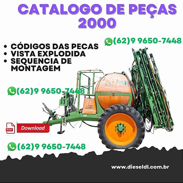 CATÁLOGO DE PEÇAS  PULVERIZADOR FÊNIX 2000  STARA