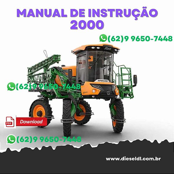 MANUAL DE INSTRUÇÕES  PULVERIZADOR IMPERADOR 2000  STARA