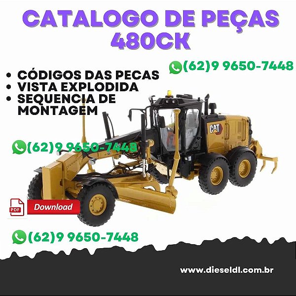 CATÁLOGO DE PEÇAS   MOTONIVELADORA 150 CATERPILLAR