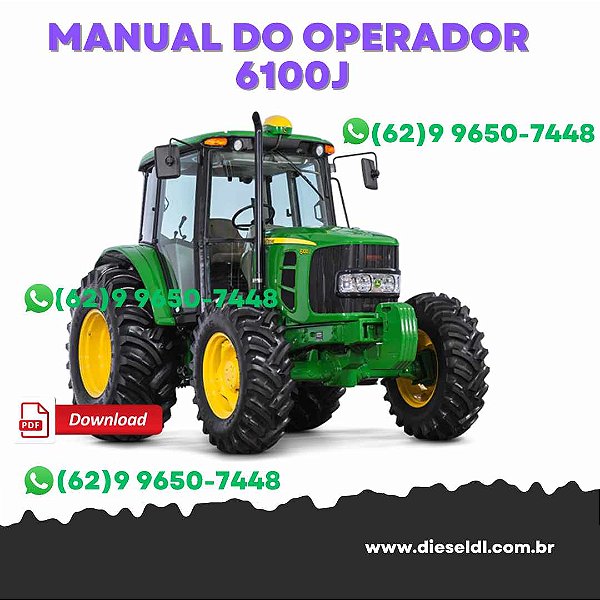 MANUAL DO OPERADOR TRATORES 6J JOHN DEERE