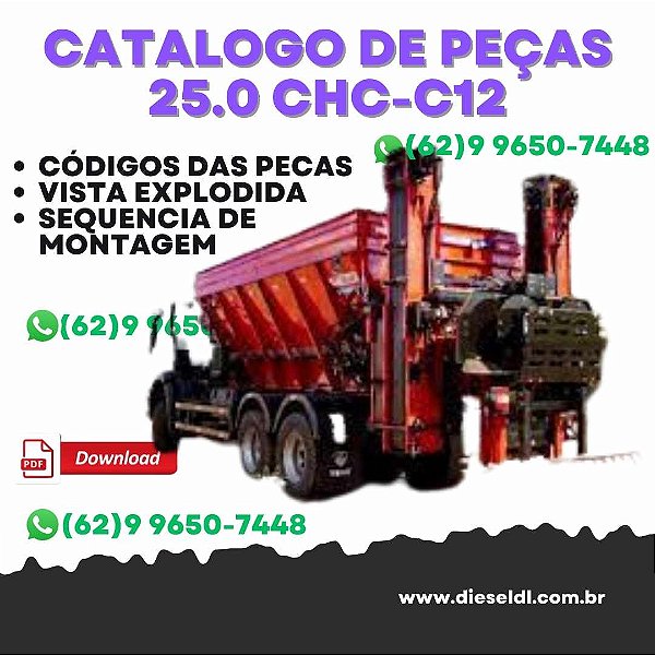 CATÁLOGO DE PEÇAS   SPANDER 25.0 CHC-C 12 - 16M³ SOLLUS