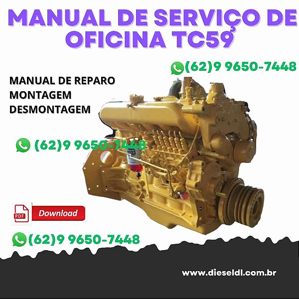 MANUAL DE SERVIÇO DE OFICINA  MOTOR DIESEL  SÉRIE 30 GENESIS