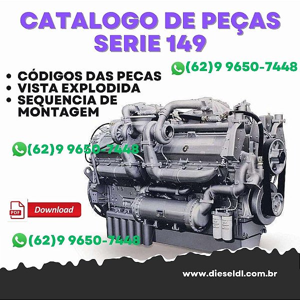 CATALOGO DE PEÇAS MOTOR SÉRIES 149 DETROIT