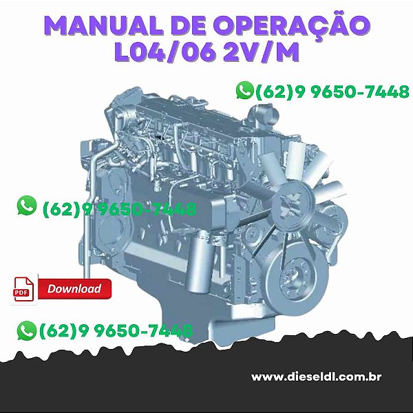 MANUAL DE OPERAÇÃO MOTOR  TD/TCD 2012 L04/06 2V/M DEUTZ
