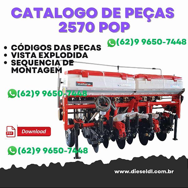 CATÁLOGO DE PEÇAS PLANTADEIRA 2570 POP   JUMIL