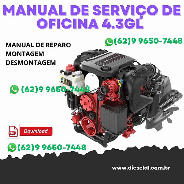 MANUAL DE SERVIÇO DE OFICINA MOTOR  4.3GL-A/B/C/D