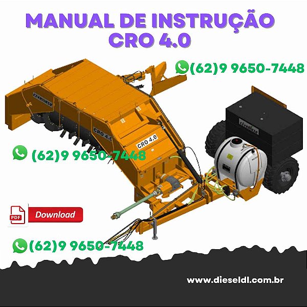 MANUAL DE INSTRUÇÕES COMPOSTADOR DE RESÍDUOS CRO 4.0  CIVEMASA