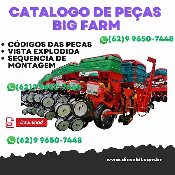 CATÁLOGO DE PEÇAS BIG FARM PREMIER PLANTI CENTER