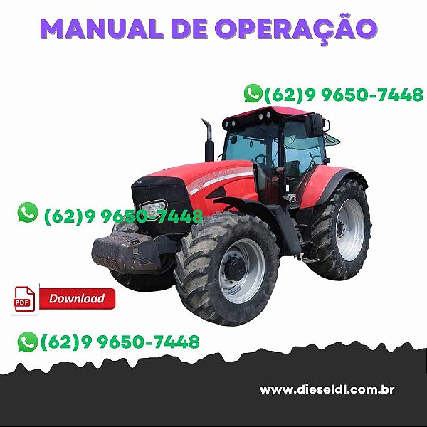 MANUAL DE OPERAÇÃO  TRATOR F75, F85, F70-F70GE  MCCORMICK