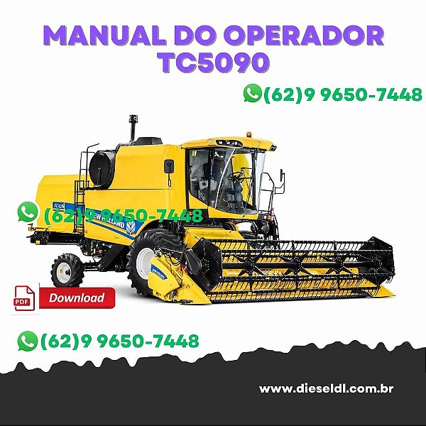 MANUAL DO OPERADOR  COLHEITADEIRA TC5090  NEW HOLLAND