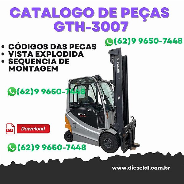 CATÁLOGO DE PEÇAS  EMPILHADEIRARX60 25 / RX60-30 / RX60-35 STILL