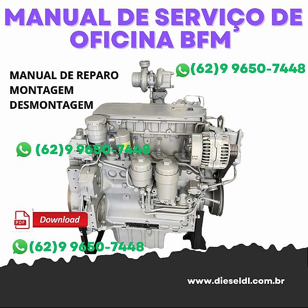 MANUAL DE SERVIÇO DE OFICINA  MOTOR BFM 2013 DEUTZ
