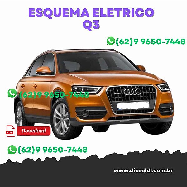 ESQUEMAS ELÉTRICOS AUDI Q3 - 2011
