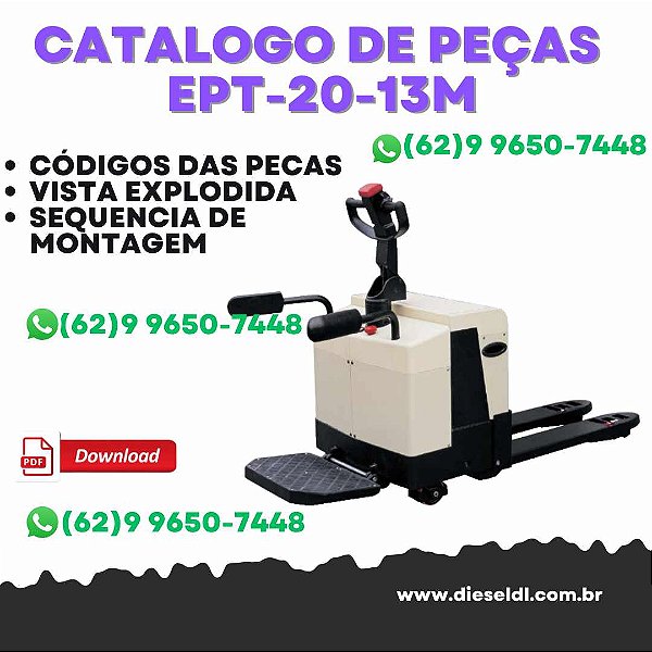 CATÁLOGO DE PEÇAS PALLET 20-13M (610) SERIES  EPT