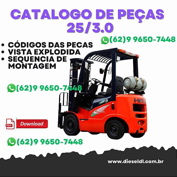 CATÁLOGO DE PEÇAS  EMPLIHADEIRA 2.5 / 3.0 - 2015 HELI