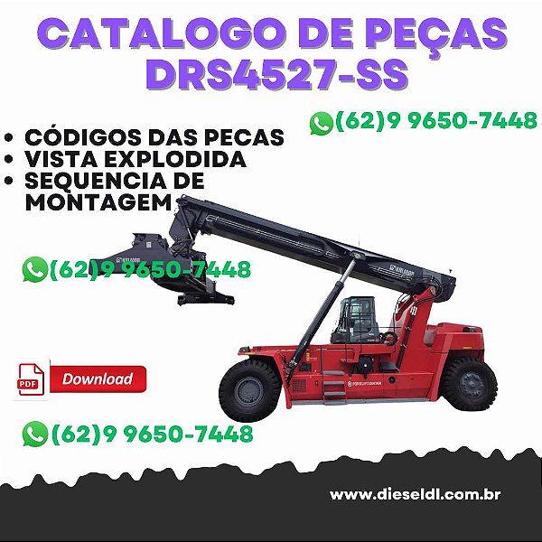 CATÁLOGO DE PEÇAS- MANIPULADOR DRS4527–S5  KALMAR