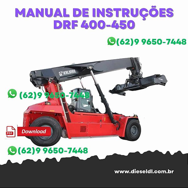 MANUAL DE INSTRUÇÕES MANIPULADOR TELESCÓPICO DRF 400-4500 KALMAR